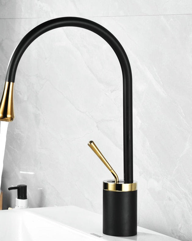 AquaTurn - Draaibare Watervalkraan Badkamer | Moderne Wastafelkraan