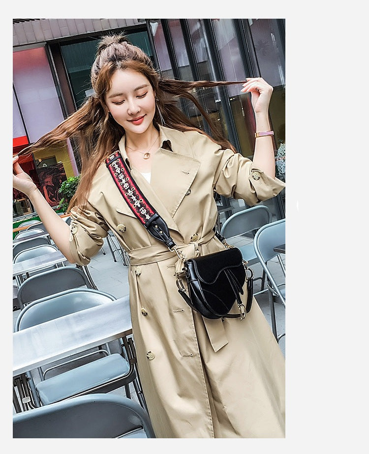 EmiliaStyle Dames Schoudertas – Exclusieve PU-Lederen Satteltas met Brede Riem en Luxe Uiterlijk