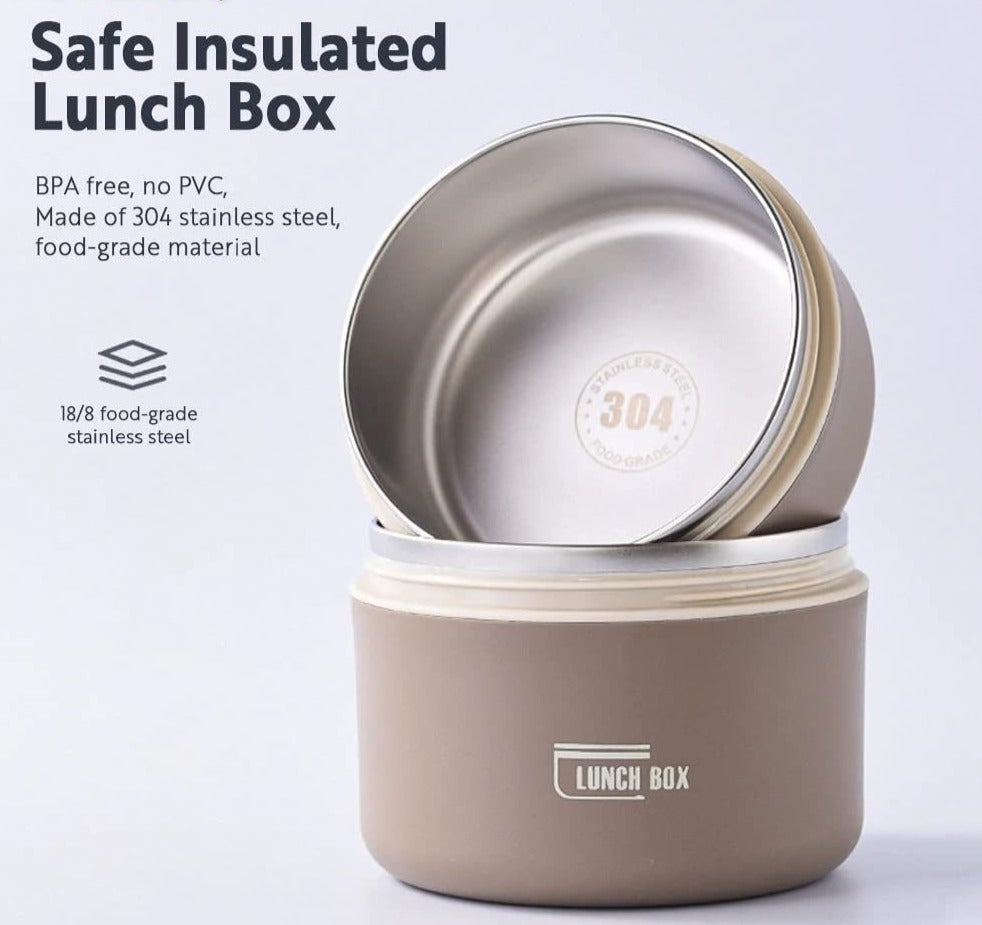 SmartLunch - Geïsoleerde Lunchbox Set | Perfect voor Werk en Reizen