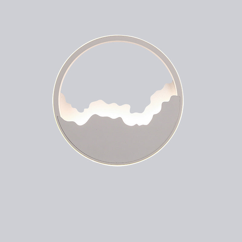 GlowCurve - Ovale LED Wandlamp met Elegant Golvend Design | Moderne Verlichting