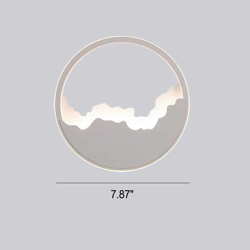 GlowCurve - Ovale LED Wandlamp met Elegant Golvend Design | Moderne Verlichting