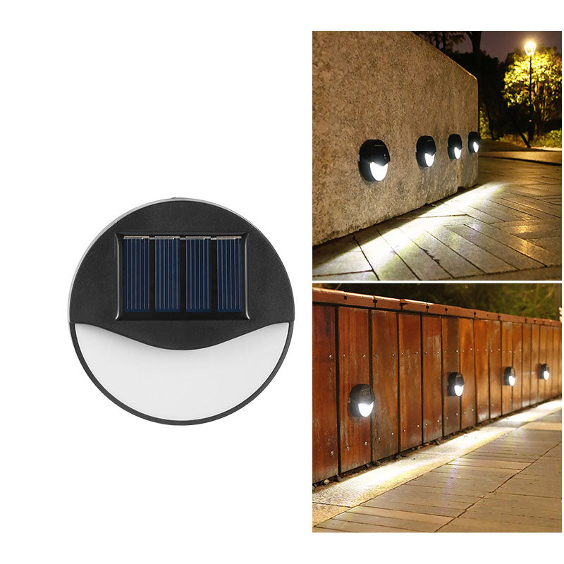 EcoGlow - Waterdichte LED-Solar Terraslampen voor Buiten in Rond en Vierkant