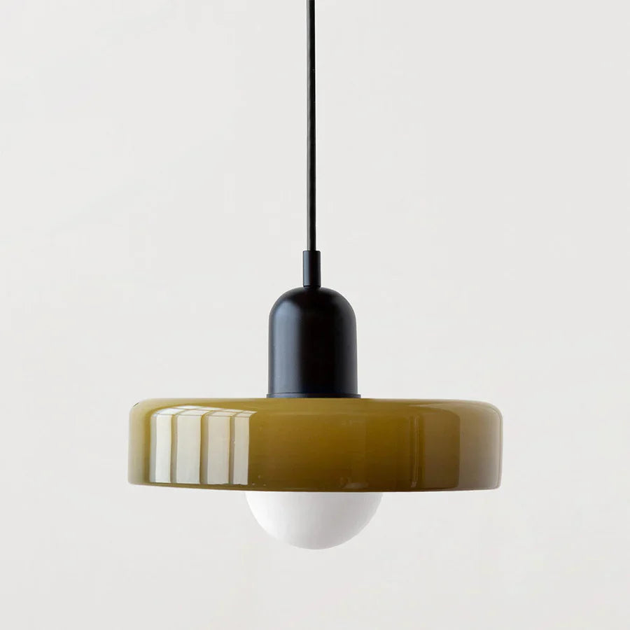 ModernGlass Plafondlamp - Scandinavische Hanglamp met Glasafwerking