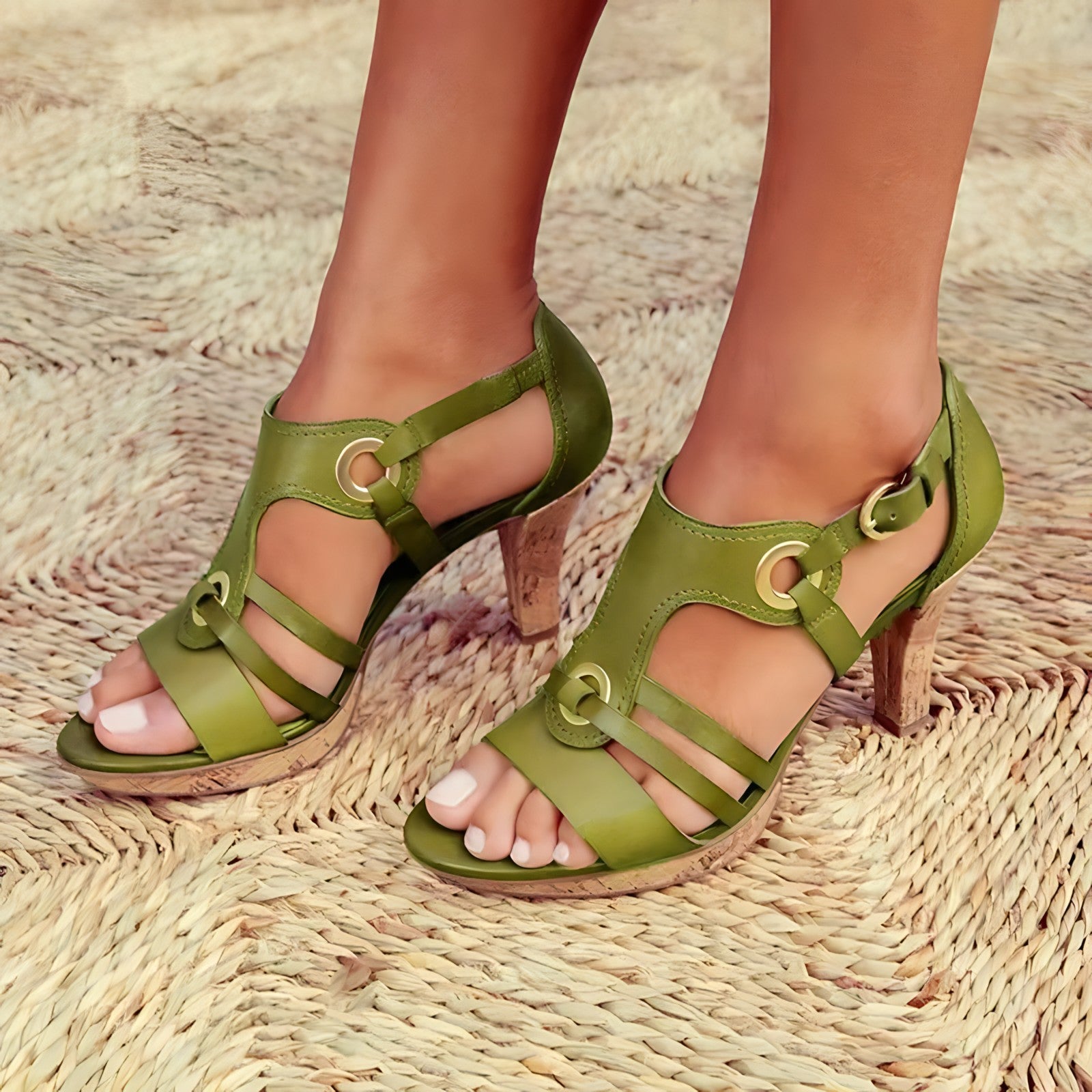 Livia - Trendy Sandalen met Open Teen | Stijlvolle Zomersandalen voor Dames