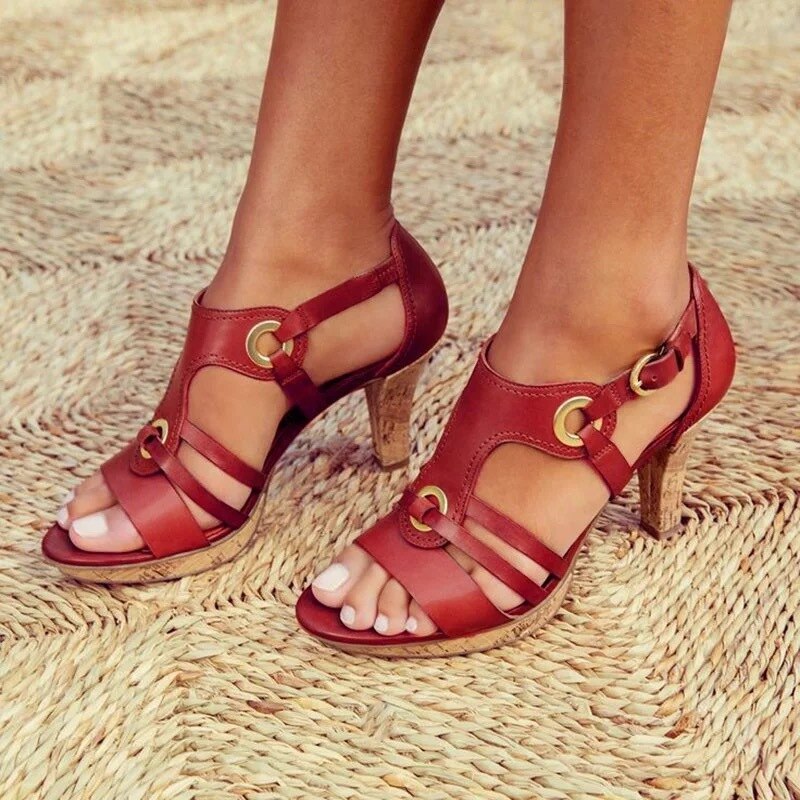 Elena's Elegante Orthopedische Haksandalen | Comfortabele Zomersandalen voor Dames