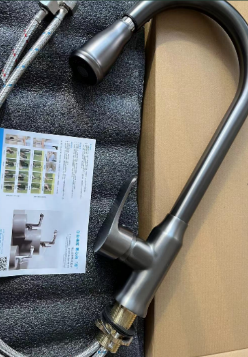 TouchGlide - Uitschuifbare Aanraakgevoelige Keukenmengkraan | Slimme en Stijlvolle Kraan voor de Keuken