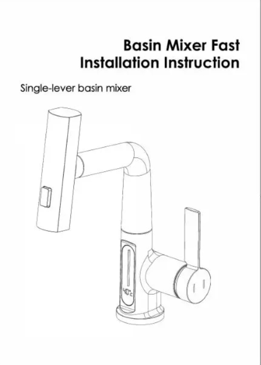 TechFlow Pro - Slimme Kraan met Elektronisch Display | Innovatieve Badkamer- en Keukenkraan