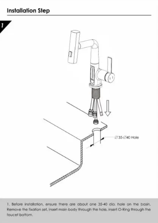 TechFlow Pro - Slimme Kraan met Elektronisch Display | Innovatieve Badkamer- en Keukenkraan