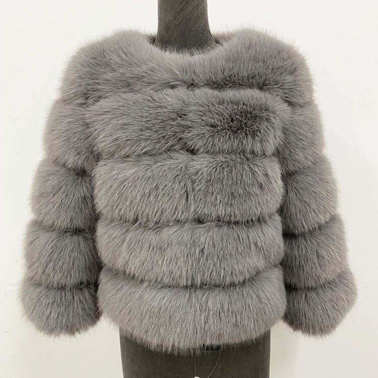 Elara - Comfortabele Kunst-Wintermantel voor Ultieme Warmte | Stijlvolle Damesjas voor Koude Dagen