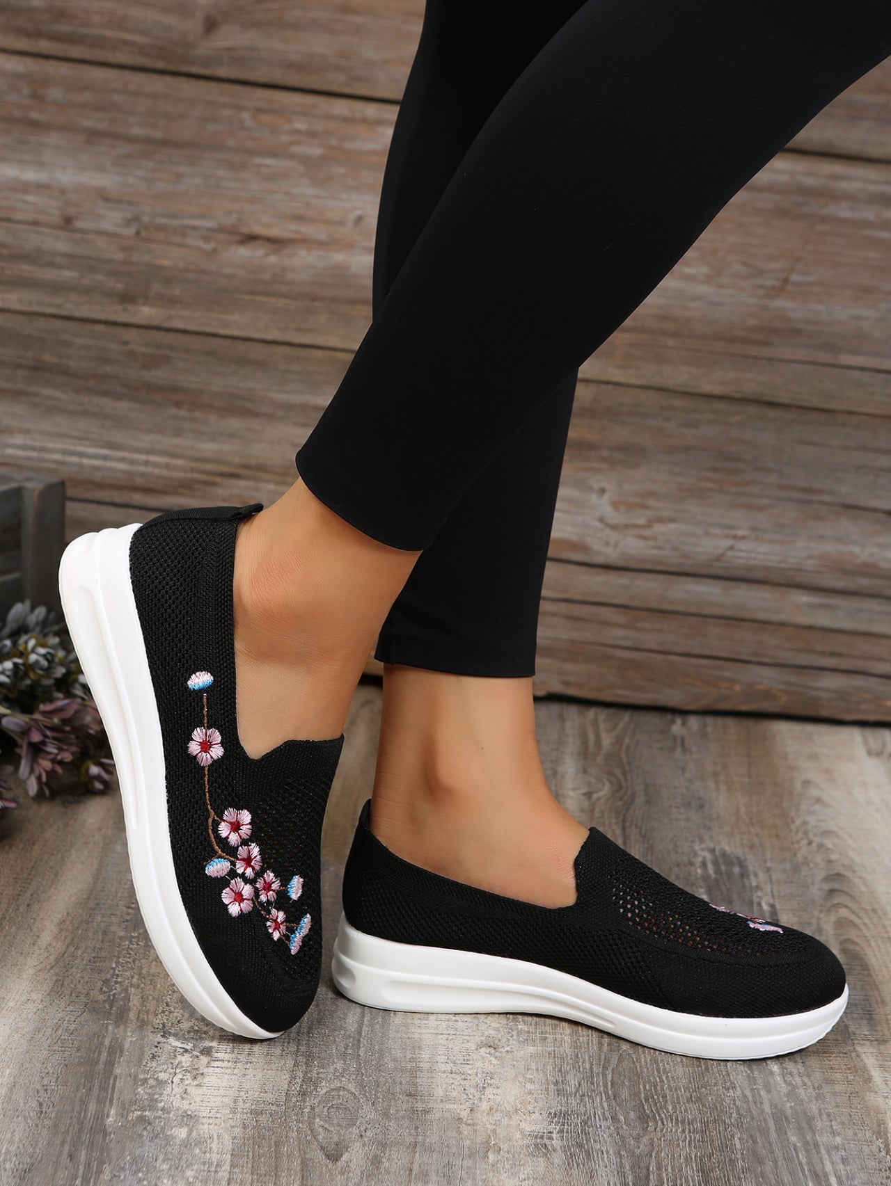 ComfortStep - Slip On Bedrukte Dameschoen 2023