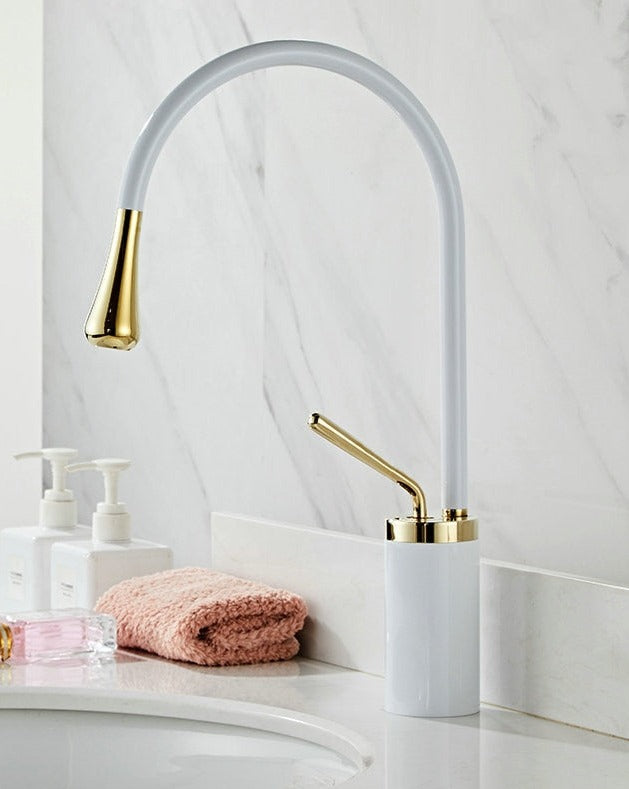 AquaTurn - Draaibare Watervalkraan Badkamer | Moderne Wastafelkraan