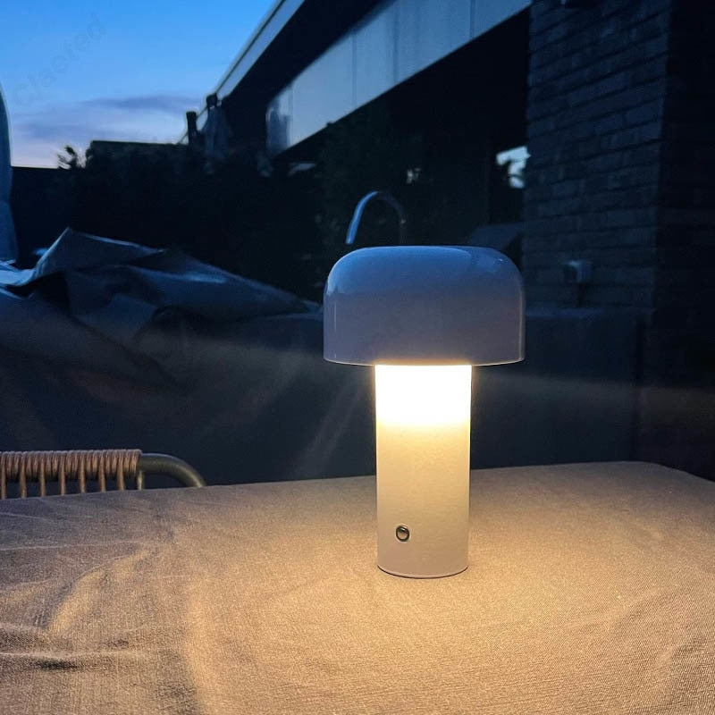 LumiTouch - Compacte USB LED Nachtlamp met Herlaadbare Accu | Stijlvolle Woonkamer Decoratie