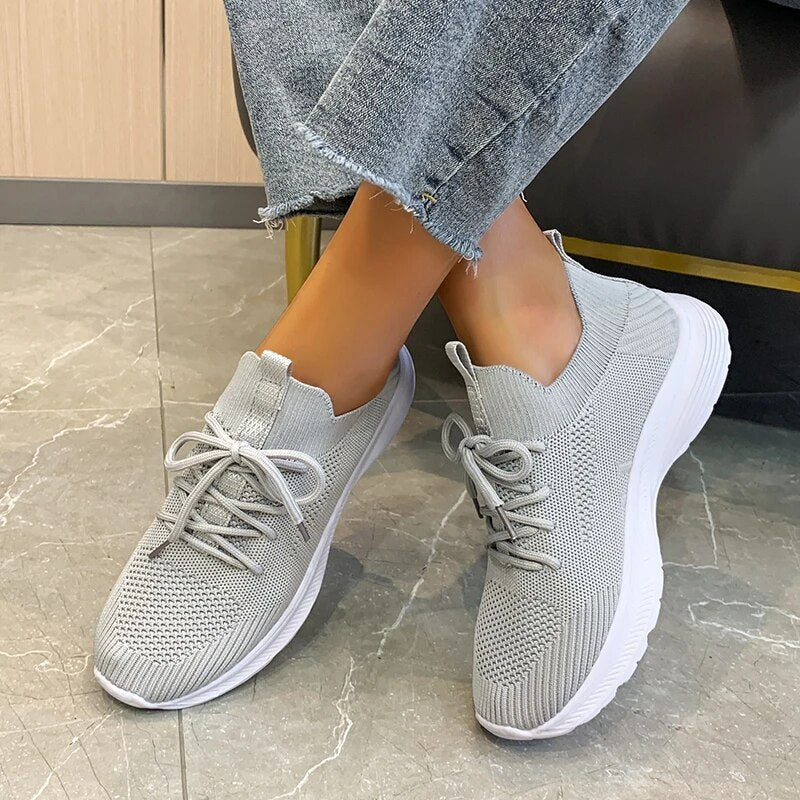 BellaVent Ademende Veterschoenen voor Dames - Comfort en Stijl voor Elke Dag