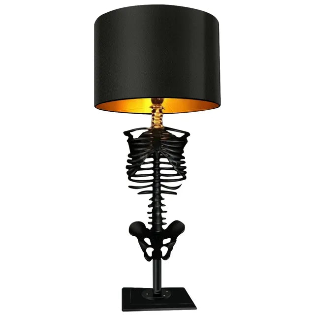 GothicGlow - Skeleton Design Lamp | Unieke Verlichting voor Een Gothic Interieur