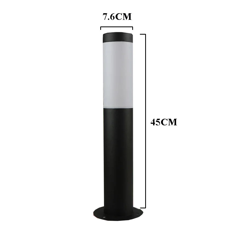 GlowShield - Roestvrijstalen Tuinlamp | Weerbestendige Tuinverlichting