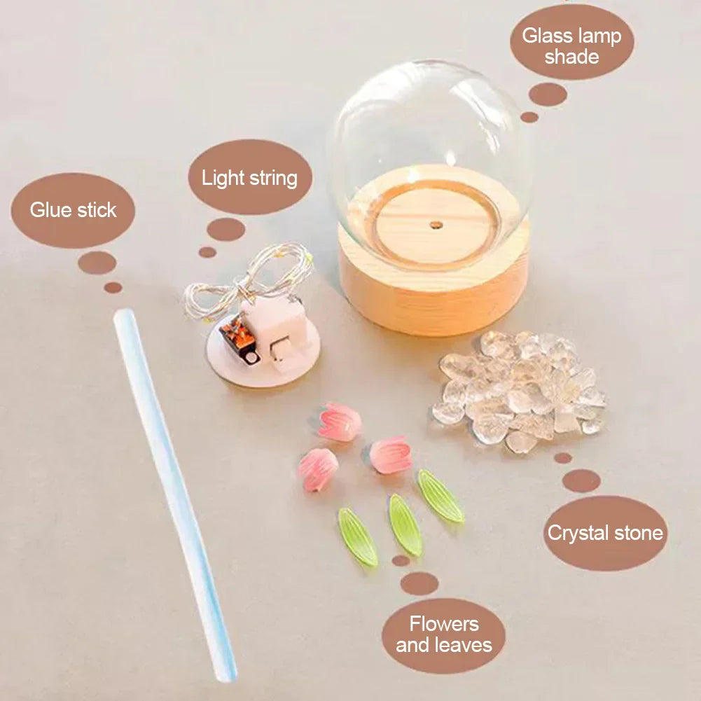 FloraLuxe - Tulpen Tafel en Bureau Lamp voor Elegante Verlichting