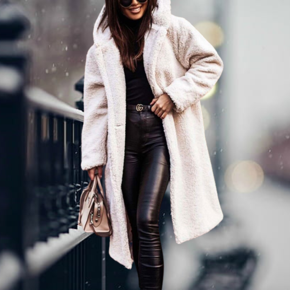 Elisea - Casual Wol Winterjas voor Dames