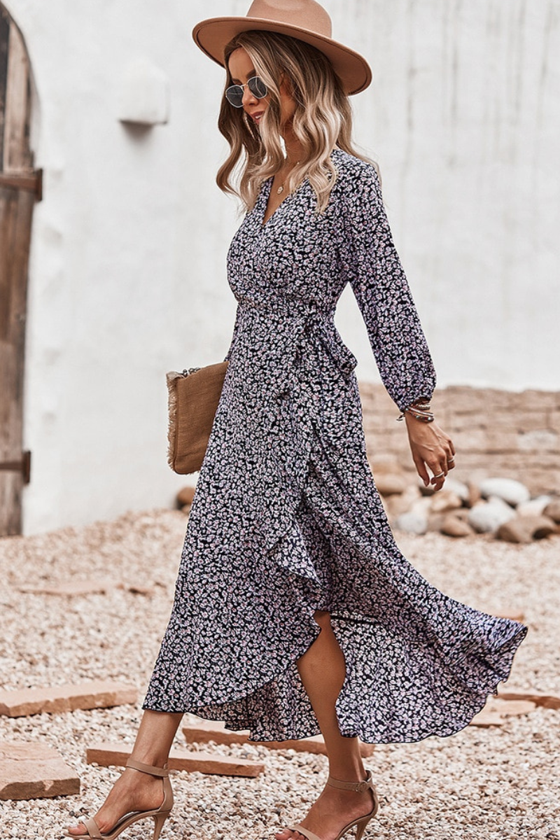 Marlena - Elegant Split Straps Jurk voor Dames | Perfect voor Elke Gelegenheid