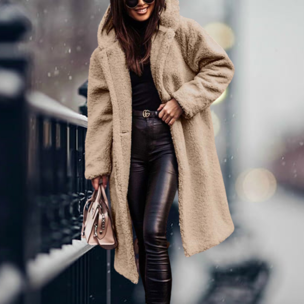 Elisea - Casual Wol Winterjas voor Dames