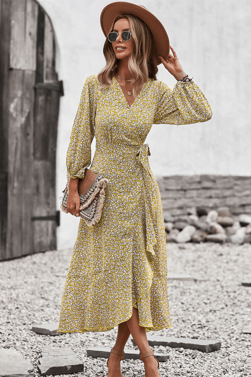 Marlena - Elegant Split Straps Jurk voor Dames | Perfect voor Elke Gelegenheid