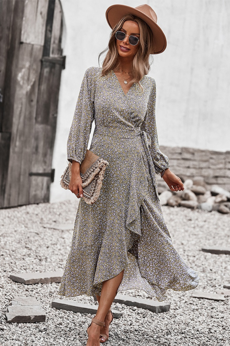 Marlena - Elegant Split Straps Jurk voor Dames | Perfect voor Elke Gelegenheid