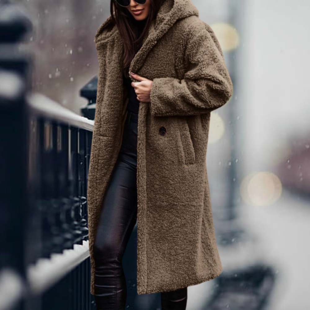 Elisea - Casual Wol Winterjas voor Dames