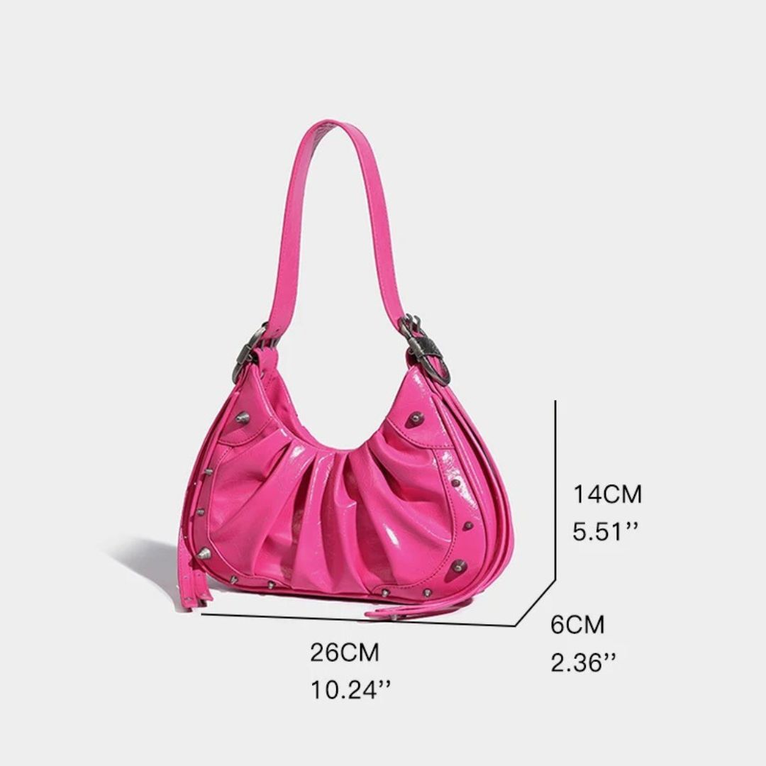 Sara - Vegan Leren Schoudertas voor Dames | Duurzame en Stijlvolle Handtas