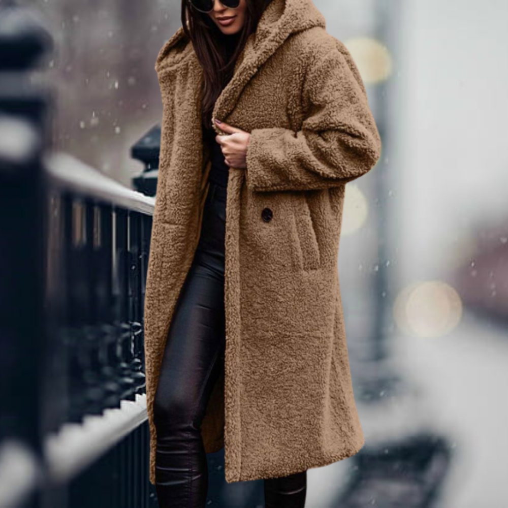 Elisea - Casual Wol Winterjas voor Dames
