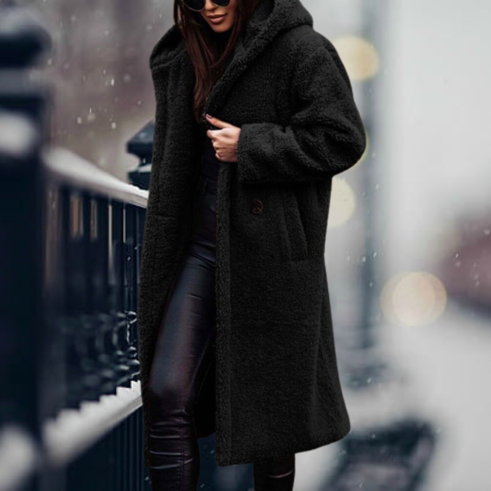Elisea - Casual Wol Winterjas voor Dames
