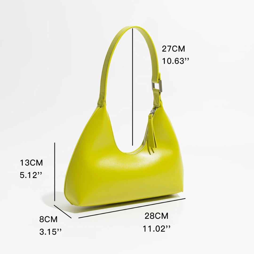 Sofia - Vegan Leren Schoudertas voor Dames | Stijlvolle en Duurzame Handtas