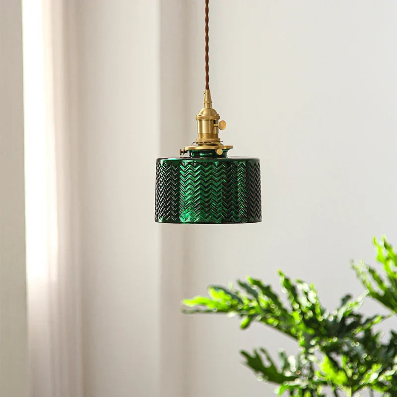 VintageGlow - Creatieve Vintage Glazen Lamp voor Stijlvolle Verlichting