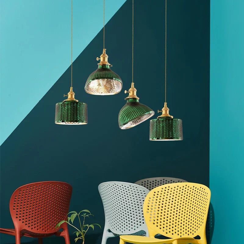 VintageGlow - Creatieve Vintage Glazen Lamp voor Stijlvolle Verlichting