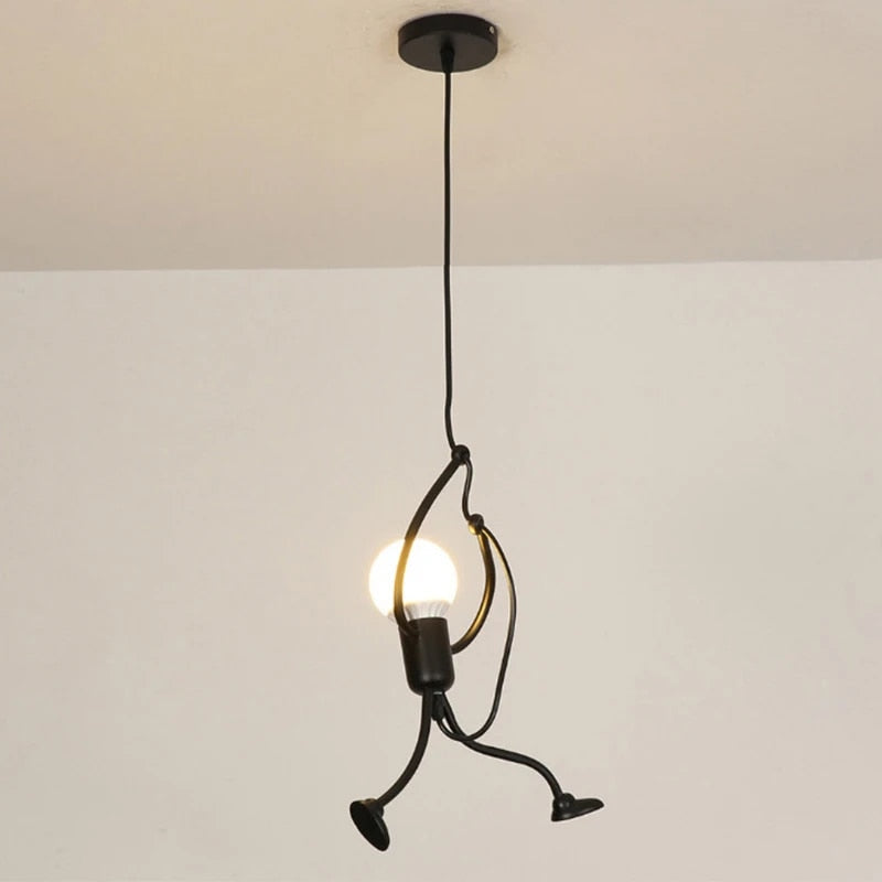 HeroLight - Retro Wandlamp Iron Man voor een Opvallend Interieur