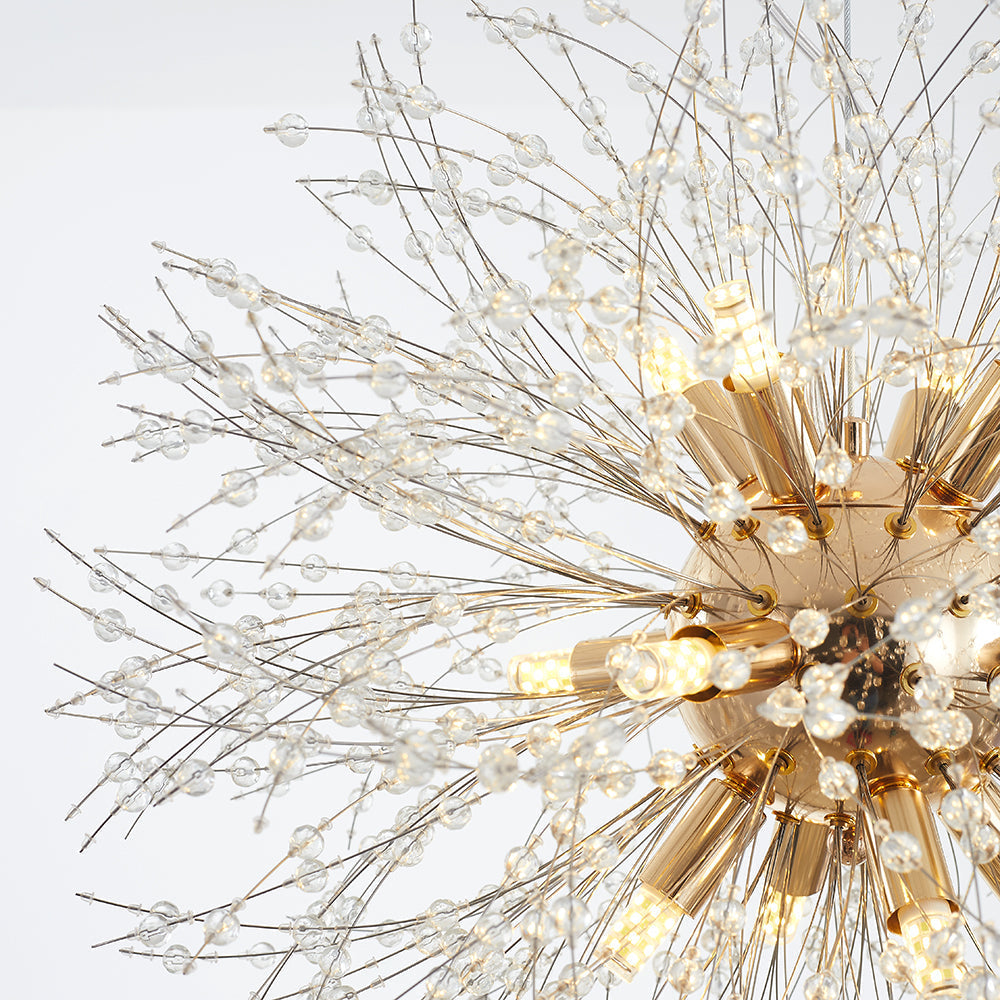 Moderne LED Hanglamp - Wit en Goud Metalen Designlamp voor Woonkamer en Eetkamer
