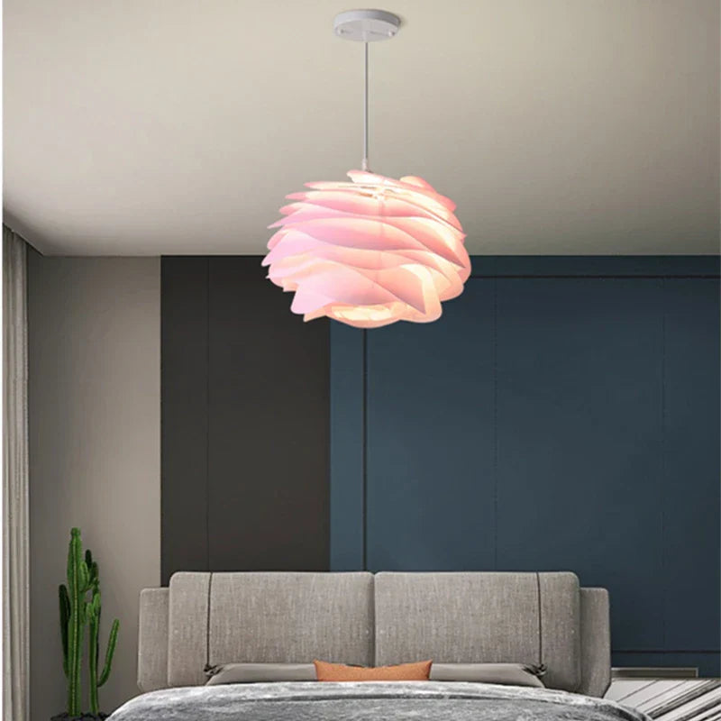 PetalGlow - Elegante Rozenkrans Plafondlamp voor Luxe Verlichting