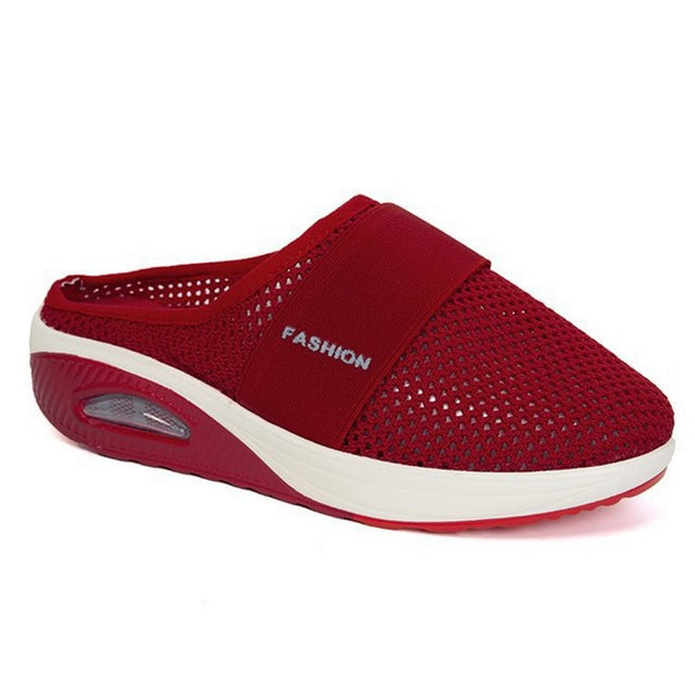 Livia Halve Wikkel Net Orthopedische Sandalen | Comfortabele en Ademende Zomersandalen voor Dames