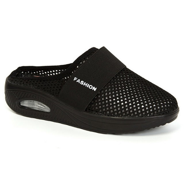 Livia Halve Wikkel Net Orthopedische Sandalen | Comfortabele en Ademende Zomersandalen voor Dames