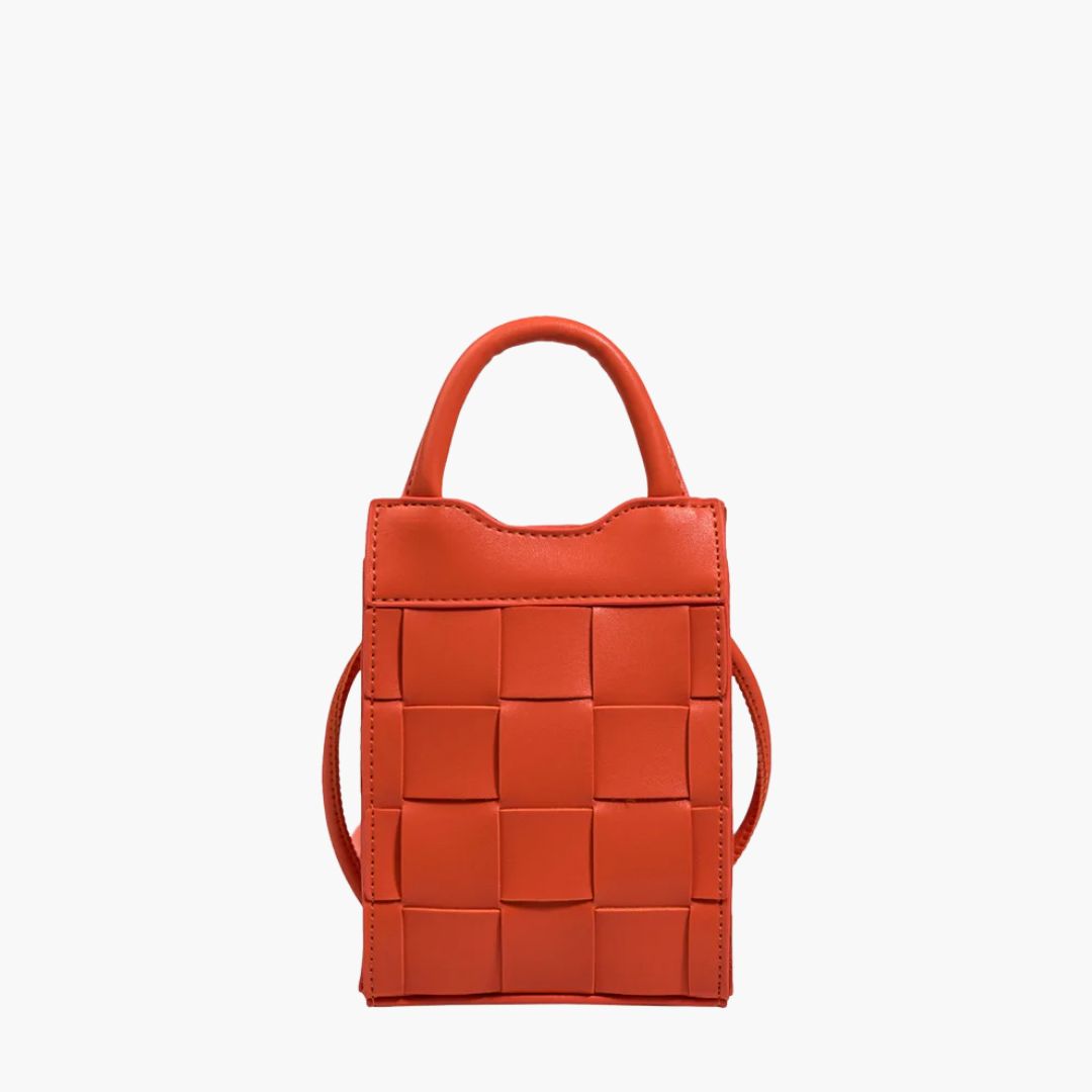 Livia - Gevlochten Vegan Leren Handtas voor Dames | Duurzame en Stijlvolle Handtas