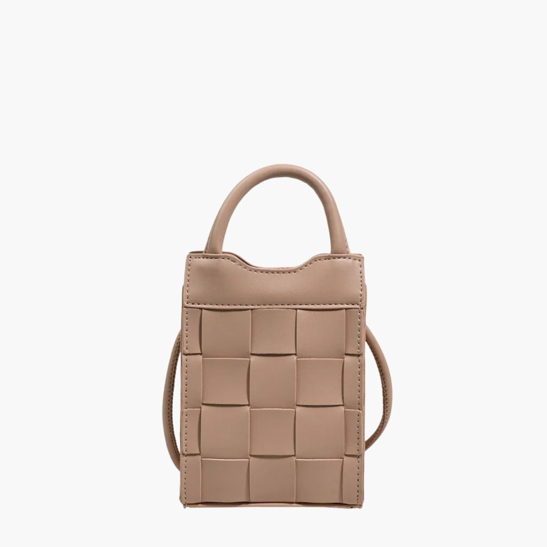 Livia - Gevlochten Vegan Leren Handtas voor Dames | Duurzame en Stijlvolle Handtas