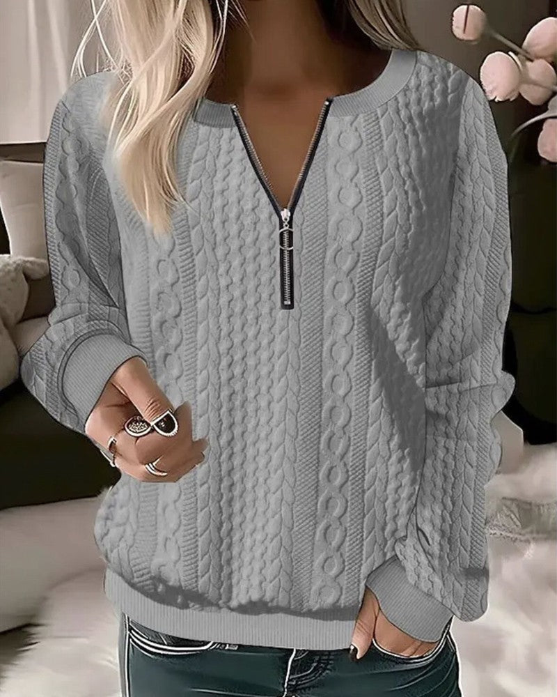 AnikaStyle - Verfijnde Dames Trui voor Elke Dag - Comfort en Elegantie
