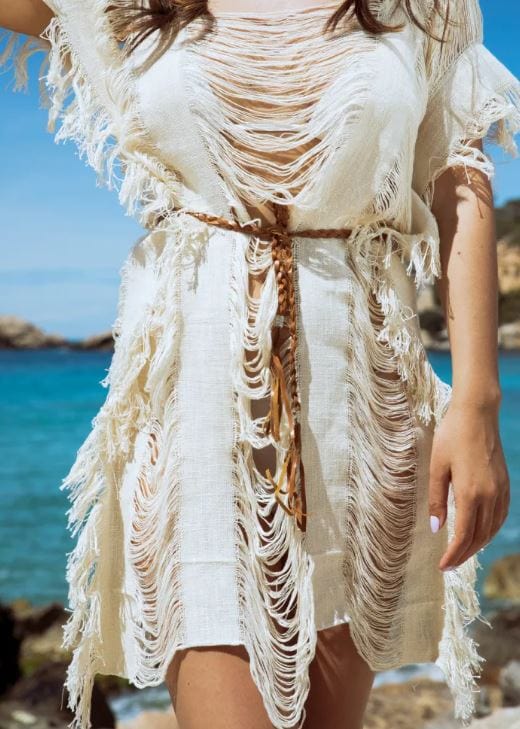 Wit Kort Luchtig Jurk | Stijlvol en Comfortabel Zomerjurkje voor Elke Gelegenheid