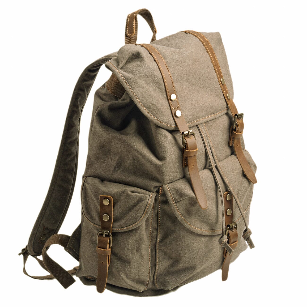 Militaire Canvas Rugzak | ExpeditionGear – Robuust en Betrouwbaar voor Avonturen