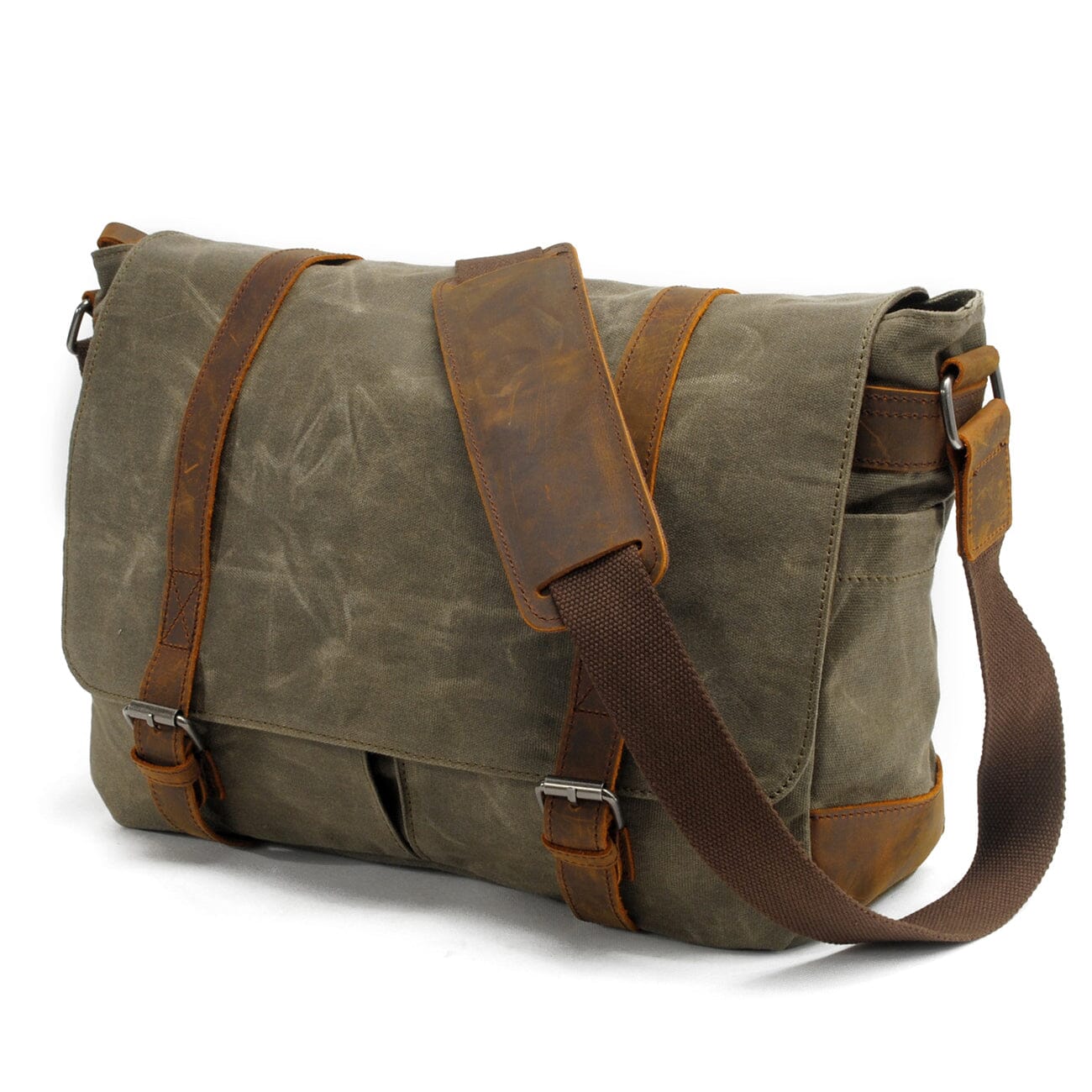 Canvas Laptop Messenger Tas | UrbanEdge – Stijlvol en Functioneel voor Werk en Reizen