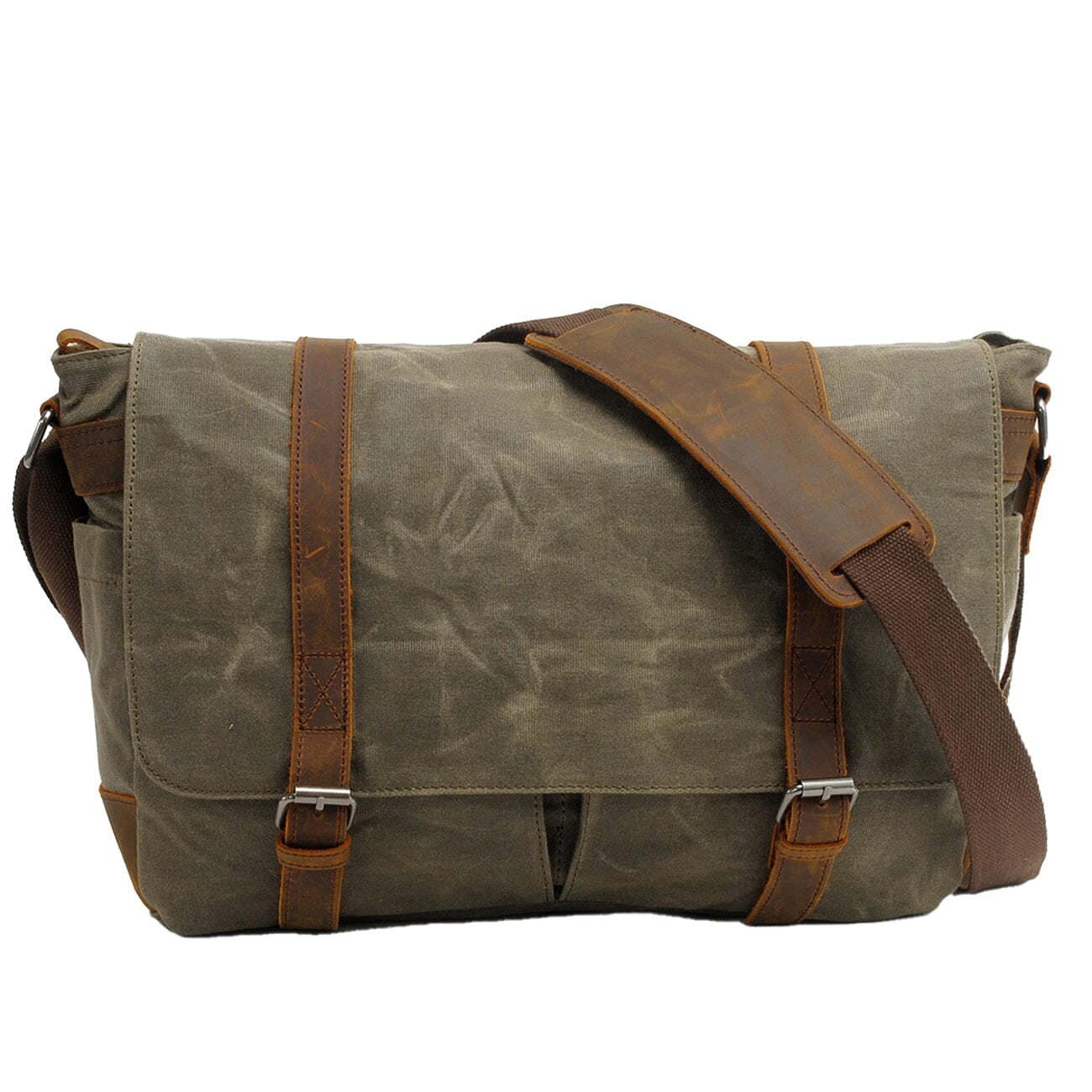 Canvas Laptop Messenger Tas | UrbanEdge – Stijlvol en Functioneel voor Werk en Reizen