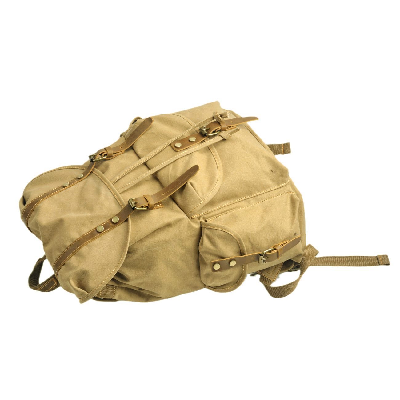 Militaire Canvas Rugzak | ExpeditionGear – Robuust en Betrouwbaar voor Avonturen
