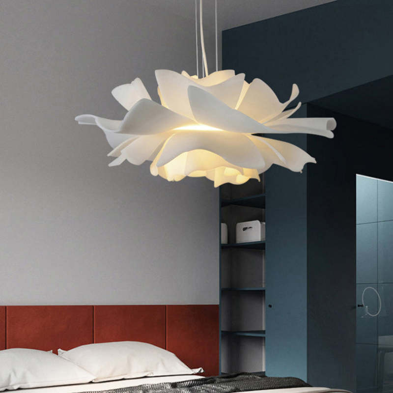 FloraLuxe Moderne Design Hanglamp - Bloemvormige Metalen Lamp voor Woonkamer en Slaapkamer