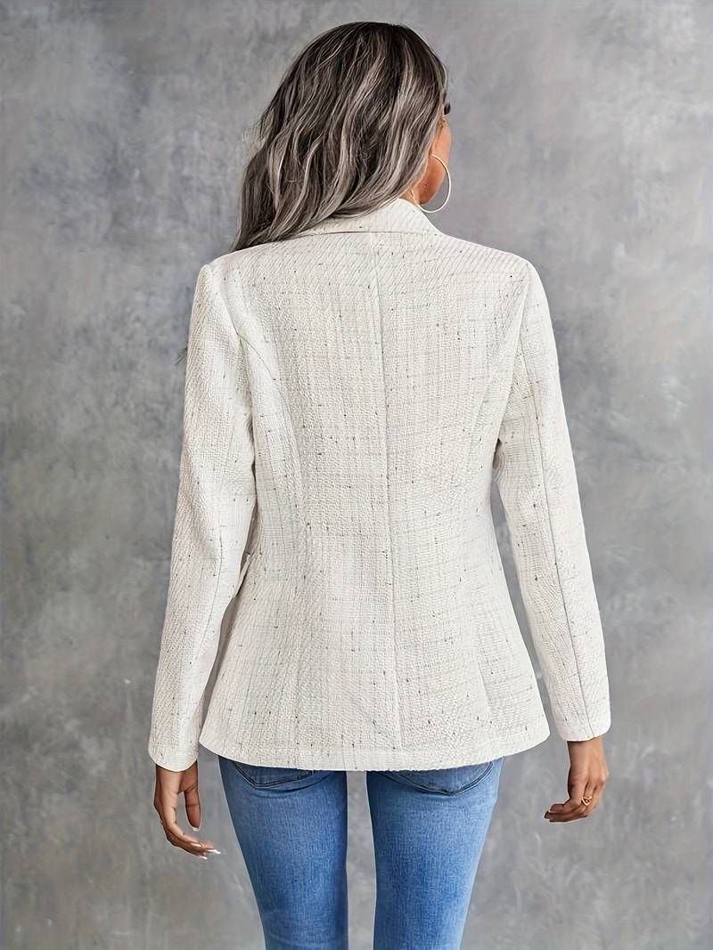 Lena – Lange Mouwen Blazer met Reverskraag voor Dames | Stijlvol en Elegant