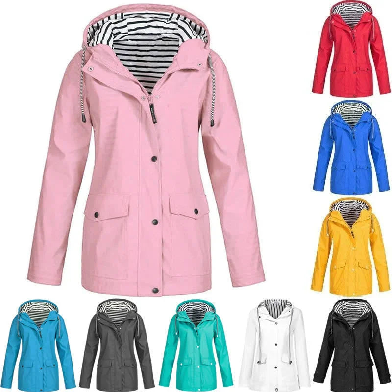 WeerGuard - Waterdichte en Winddichte Jas voor Dames met Maximale Bescherming