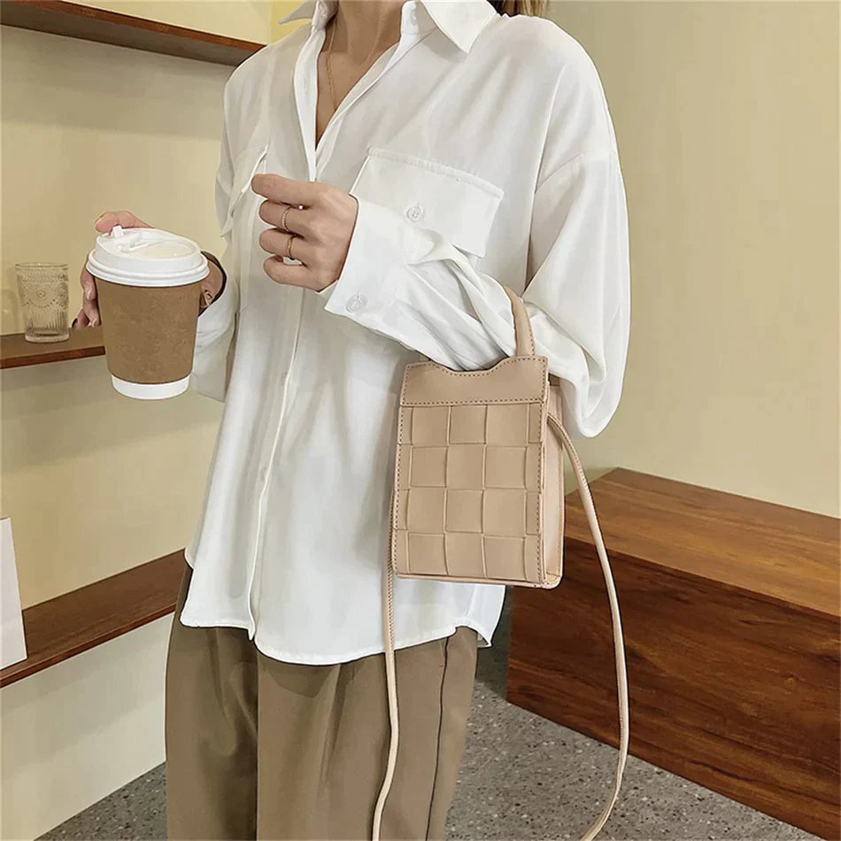 Livia - Gevlochten Vegan Leren Handtas voor Dames | Duurzame en Stijlvolle Handtas