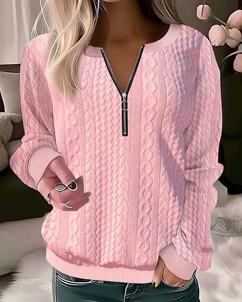 AnikaStyle - Verfijnde Dames Trui voor Elke Dag - Comfort en Elegantie